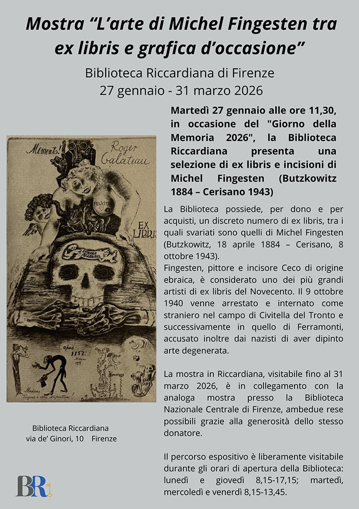Exhibition Michel Fingesten