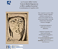 The closing date of the exhibition “The Art of Michel Fingesten: Between Ex Libris and Occasional Graphic Works” has been postponed to 2 April 2026